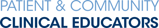Patient & Community Clinical Educators logo
